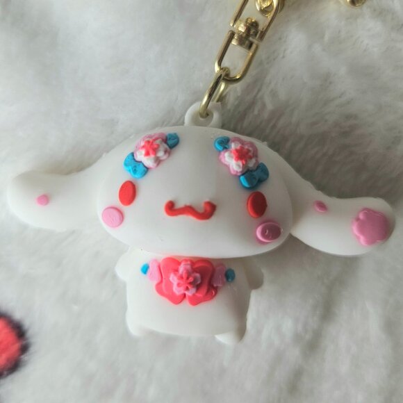 New Cinnamoroll Cherry Blossom Keychain/Bag Charm - Picture 2 of 5